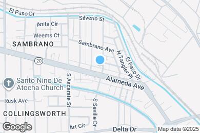 Map image of the property - 101 N Seville Dr