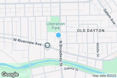 Map image of the property - 717 N Broadway St