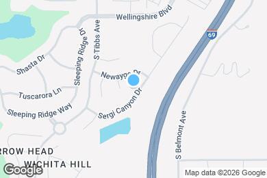 Map image of the property - 7764 Sergi Canyon Dr