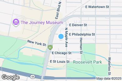 Map image of the property - 1 E New York St