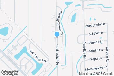 Map image of the property - 25500 Cockleshell Dr