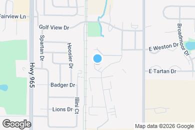 Map image of the property - 805 Blue Sky Dr