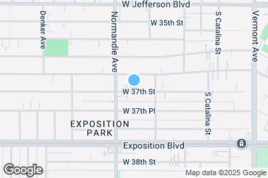 Map image of the property - 1351 W 37th St
