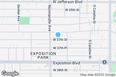 Map image of the property - 1353 W 37th St