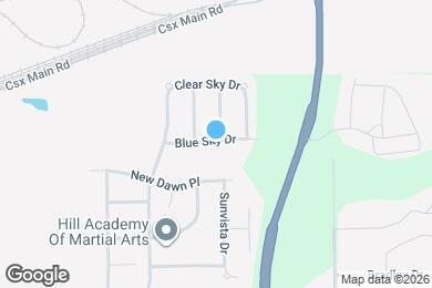 Map image of the property - 10213 Blue Sky Dr