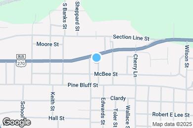Map image of the property - 626 Edwards St
