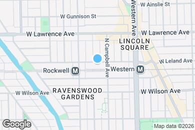 Map image of the property - 2519 W Leland Ave