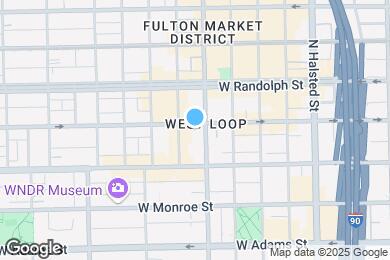 Map image of the property - 1001 W Washington St