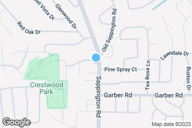Map image of the property - 8979 Sappington Rd
