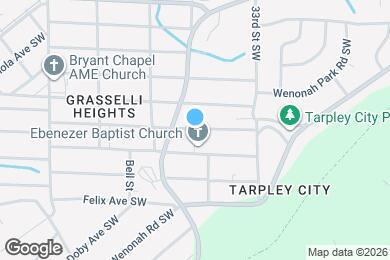 Map image of the property - 3515 Carver Ave SW