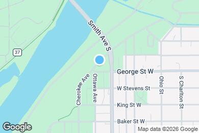 Map image of the property - 416 Cherokee Ave