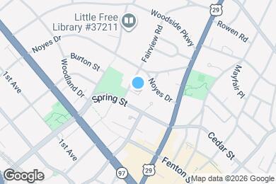 Map image of the property - 1127 Fairview Ct