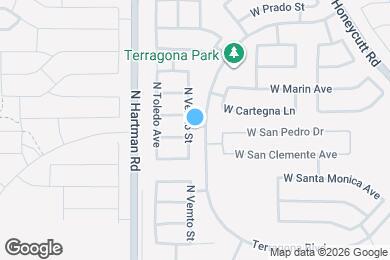 Map image of the property - 18853 N Vemto St