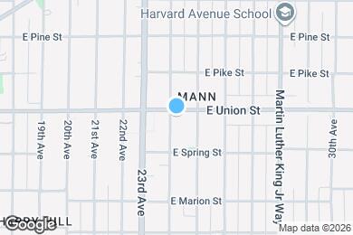 Map image of the property - 2407 E Union St