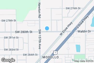 Map image of the property - 15557 SW 280th St