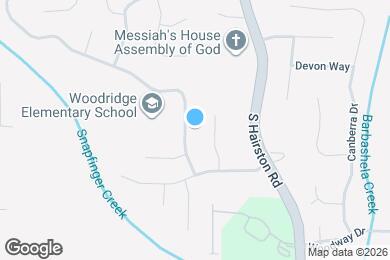 Map image of the property - 4073 Cedar Ridge Trail