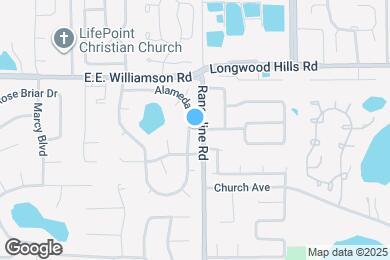 Map image of the property - 931 Alameda Dr