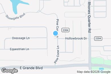 Map image of the property - 6053 Pine Cone Ln