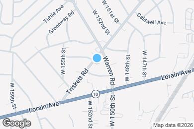 Map image of the property - 15277 Triskett Rd