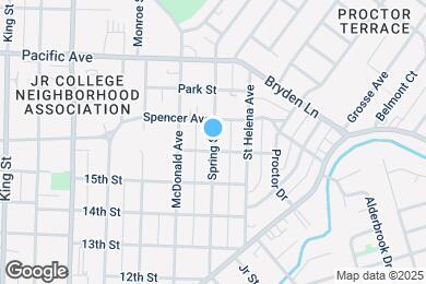 Map image of the property - 1127 Spring St