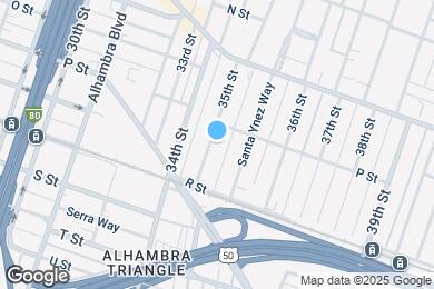 Map image of the property - 1633 35th St