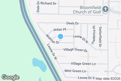 Map image of the property - 2857 Walmar Dr
