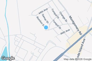 Map image of the property - 4501 Romlon St