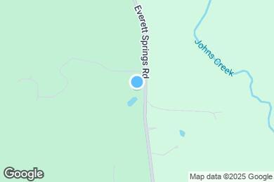 Map image of the property - 821 Everett Springs Rd