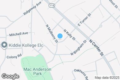 Map image of the property - 234 W Turner St