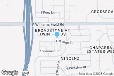 Map image of the property - 2558 E Boston St