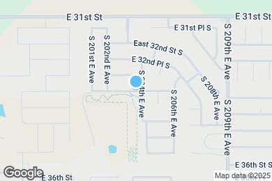 Map image of the property - 20377 East 33rd St S