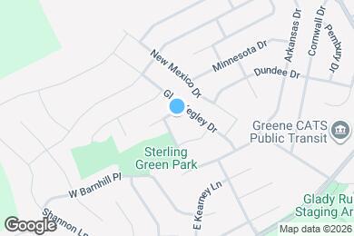 Map image of the property - 1109 Spegele Ct