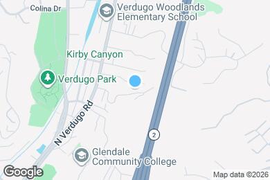 Map image of the property - 1881 Verdugo Loma Dr