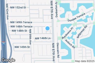 Map image of the property - 14793 NW 87th Pl