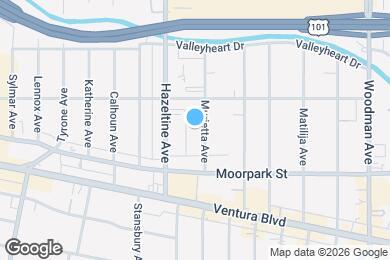 Map image of the property - 4451 Murietta Ave