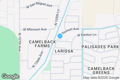 Map image of the property - 10438 W Georgia Ave