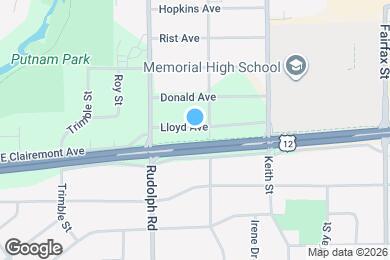 Map image of the property - 1721 Lloyd Ave