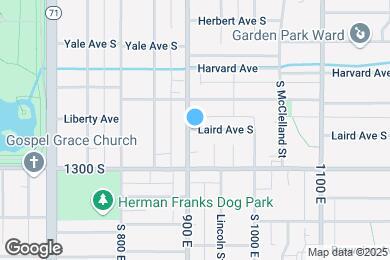 Map image of the property - 907 E Laird Ave