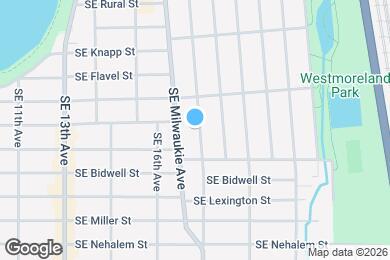 Map image of the property - 7703 SE 17th Ave