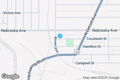 Map image of the property - 1785 Tecumseh St