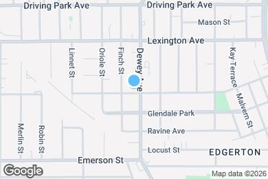 Map image of the property - 372 Glenwood Ave