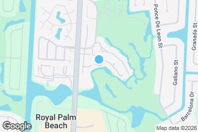 Map image of the property - 1005 Palm Beach Trace Dr