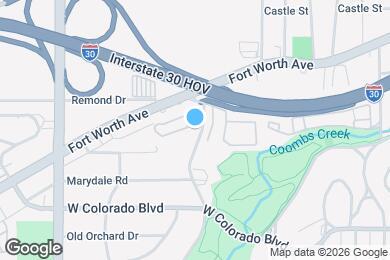 Map image of the property - Urban Living in our Kessler Park Apartment Homes