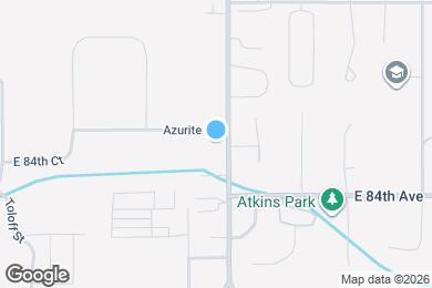 Map image of the property - 2524 Azurite Ct