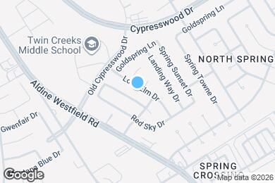 Map image of the property - 24119 Lone Elm Dr