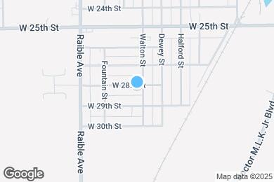 Map image of the property - 2203 W 28th St