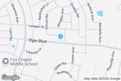 Map image of the property - 10117 Elgin Blvd