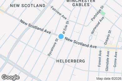 Map image of the property - 436 New Scotland Ave