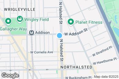 Map image of the property - 3542 N Halsted St