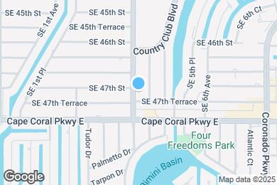 Map image of the property - 4705 Palm Tree Blvd